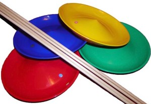 Juggling spinning plates